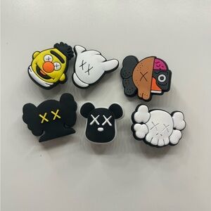 KAWS jibbitz 6 pack
